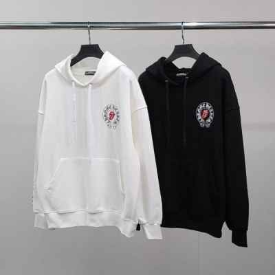 크* 립 말굽 오버핏 후드티