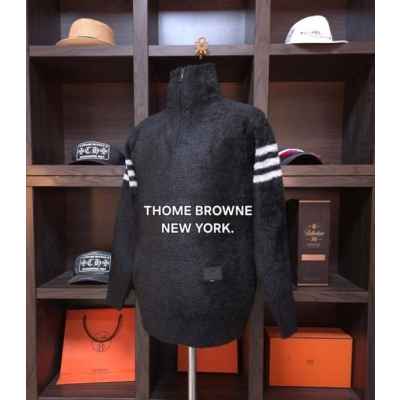 톰* 블랙모던 하프 집업