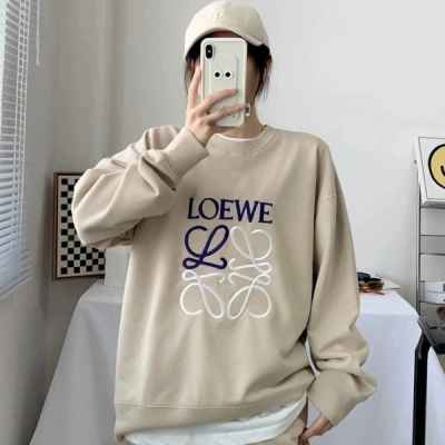 로** 빅애너그램 자수 로고 기모 맨투맨