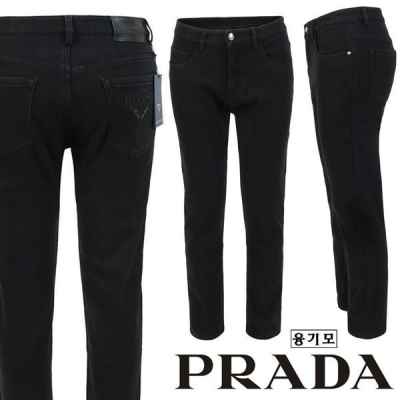 프** 블랙자수 블랙슬림 일자진 융 기모 원단