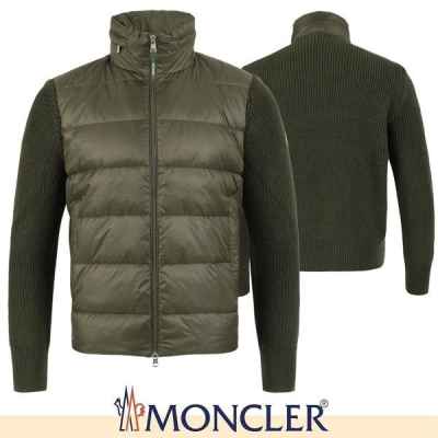 로고 패치 울 덕다운 패딩 자켓 100 오리털