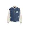 셀** B11 트리오페 워싱 데님 바시티 자켓