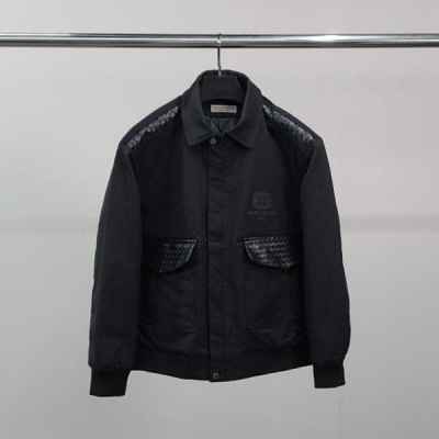 보** 레더패턴 포켓 자켓