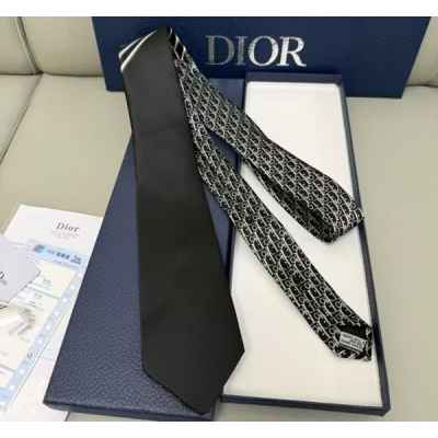 디* 오블리크 실크 넥타이