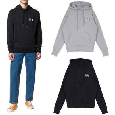 메* 키츠네 더블폭스 후드 2색상