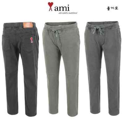 아* 베이직 융털 밴딩 슬랙스