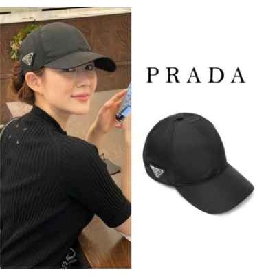 프** 리나일론 사이드 삼각로고 볼캡 캡모자