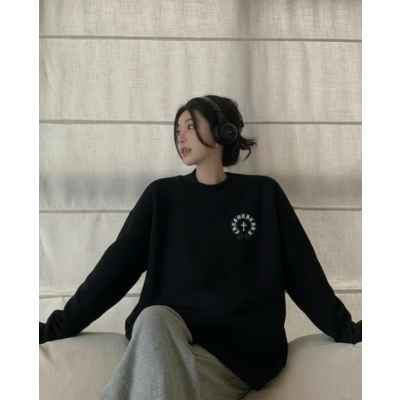 크* 말발굽 자수 십자가패치 빈티지 쭈리 맨투맨수입최고급(남녀공용)