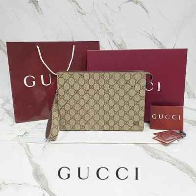 구* 바이컬러 GG 스몰 파우치 569