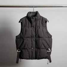 보** 구스 패딩 조끼