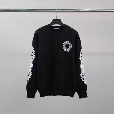 크* 래더 자수말굽 오버핏 맨투맨