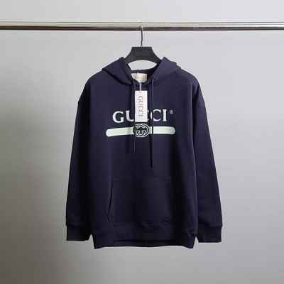 구* 베이직 띠로고 코튼 후드티