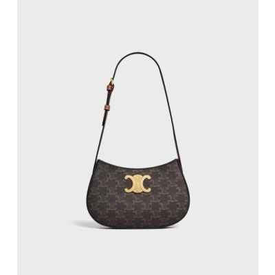 셀** 미디엄 틸리백  트리옹프 캔버스  카프스킨 풀박스