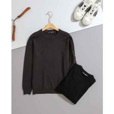 C* 컴퍼니 렌즈 파우치 포켓 라운드 니트