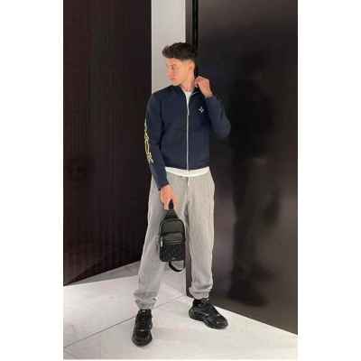 디* 오블리크 자가드 슬링백