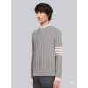 톰* 4빠 완장 아란 케이블 라운드 니트 수입고퀄