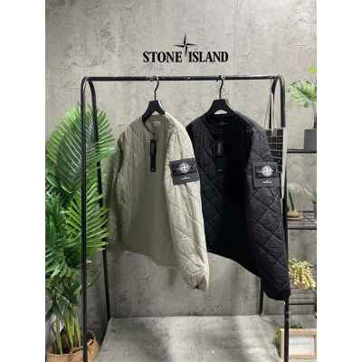 스* 숄퀼팅 패딩 맨투맨