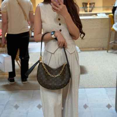 루* 고급 쿠키 BB 숄더백 모노그램