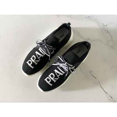 프** 니트 로고 스니커즈