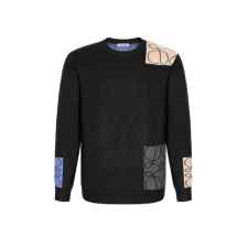 로** 프린트 니트