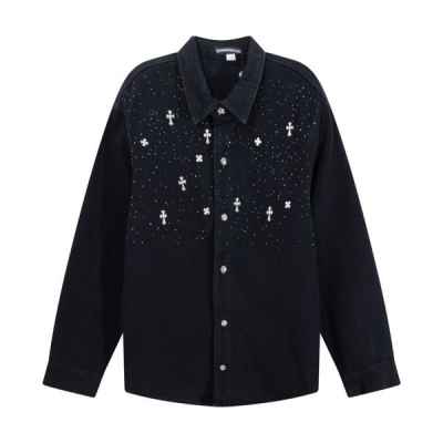 크* M1196 메탈 포인트 데님 자켓