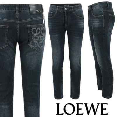 로** 아나그램 믹스나염 진청슬림 일자진