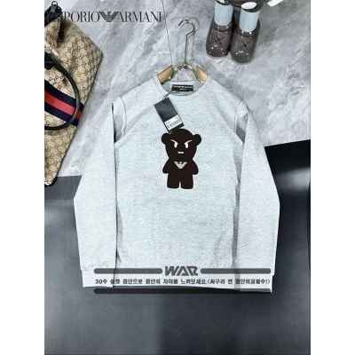 알** 블랙곰돌이 밍크양기모 티셔츠