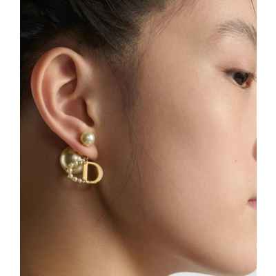 디* 하프 진주 귀걸이