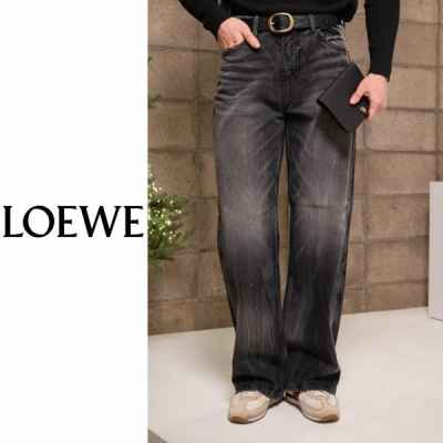 로** 데미지 청바지