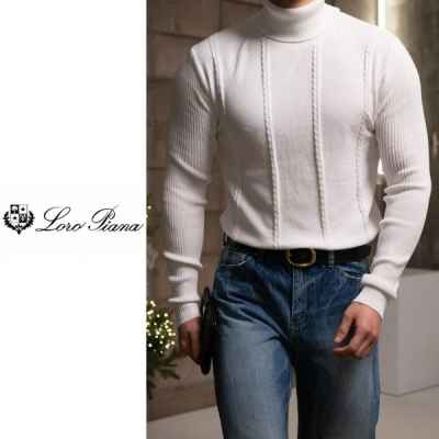 로* 피아나 캐시미어 목폴라 1+1