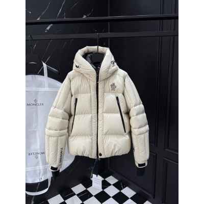 그레노블 체르페리 로고 패치 퀼팅 쉘 다운 자켓