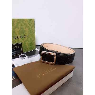 구* 남성 블랙시마 시그니쳐 벨트