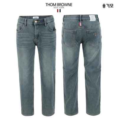 톰* 융기모 라인본딩 히든밴딩 슬림팬츠