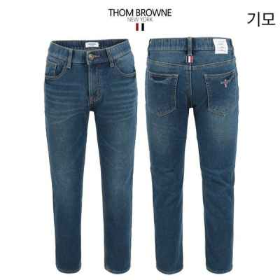 톰* 융기모 중청 히든밴딩 슬림팬츠