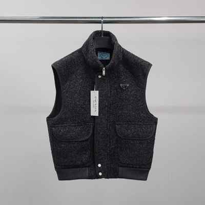 프** 프리미엄 알파카 베스트 자켓