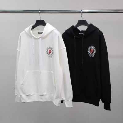 크* 립 말굽 오버핏 후드티