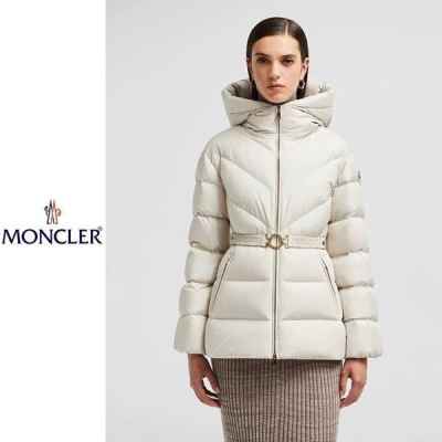 브로스 사선퀼팅 후드숏다운