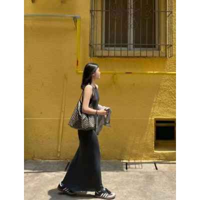 고** 고급 보헴 호보백 뉴블랙