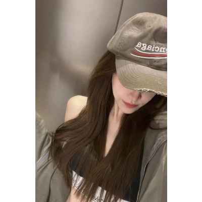 발**** 웨이브 로고 자수 폴리티컬 빈티지 볼캡수입