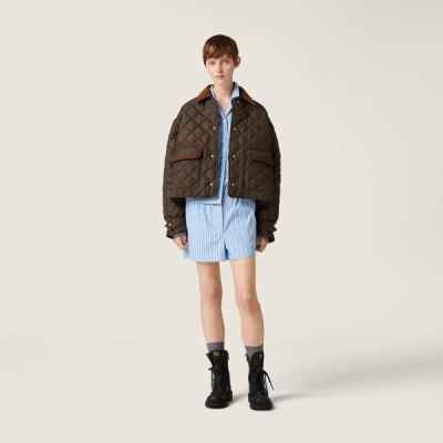 미*** 25 퀄팅 퐁제 블루종 자켓 패딩  수입