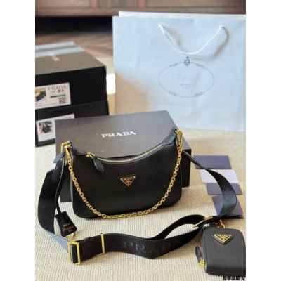 프** 금장 테수토 호보백 (사피아노 가죽)