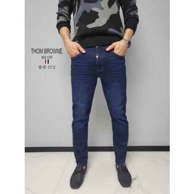 톰* 가죽탭 밍크 보아털 청바지