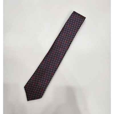구* 라운드 인터로킹 G 실크 넥타이