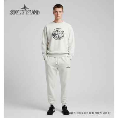 스* 빈티지로고 패지 맨투맨 기모세트 61