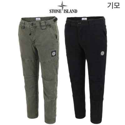 스* 안기모 무릎절개 슬림조거팬츠