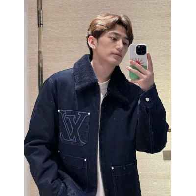 루* 윈터리 워크웨어 데님자켓