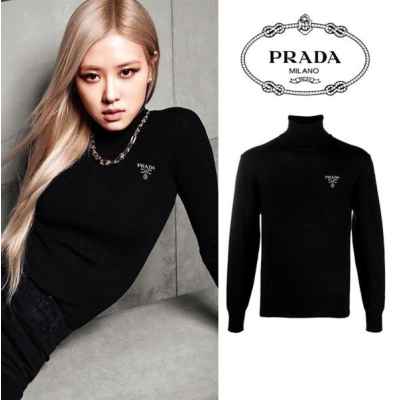 프** 밀라노 자수 커플 터틀넥