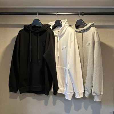 디* CD Icon 자수로고 후드티