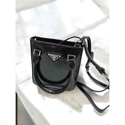 프** 브러시드 스몰 토트백