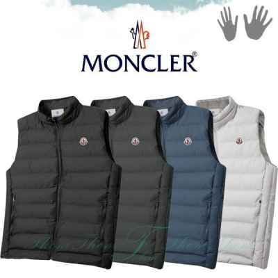 심리스 하이넥 패딩 베스트